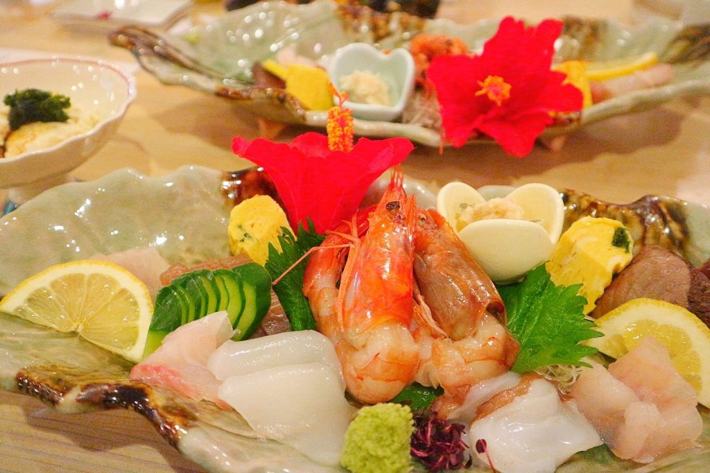 西表で釣ったお魚を食す