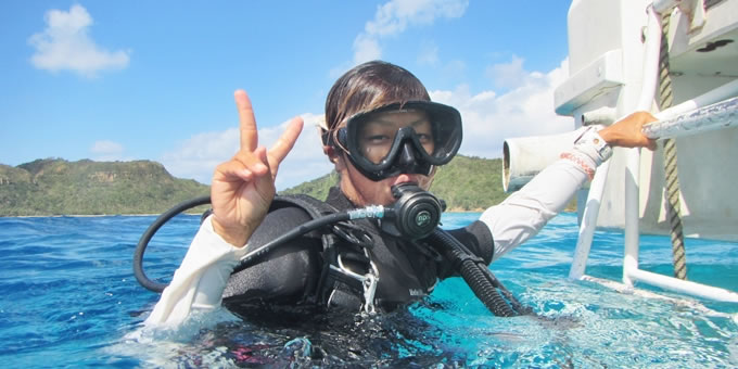 【世界遺産西表島】初心者歓迎！西表島で体験ダイビングコース（1ダイブ）（No.34）