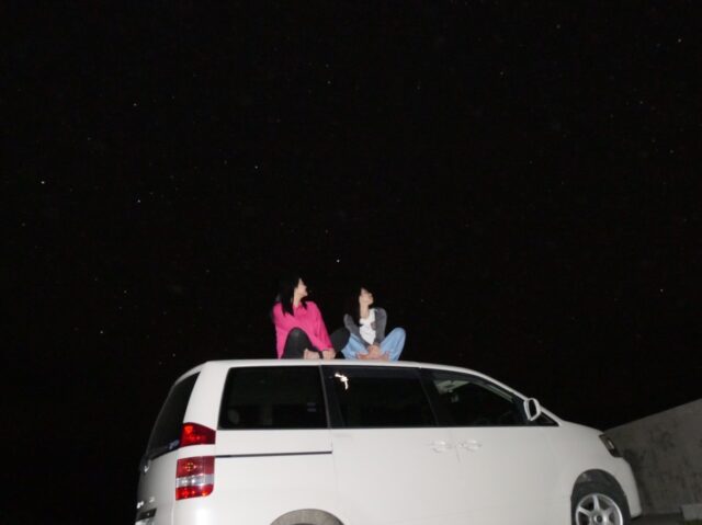 西表島の夜の星空