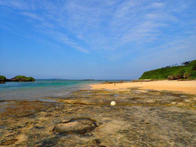 星砂海岸の海