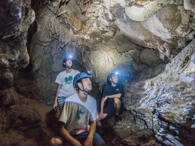 【ツアーズ特別価格】世界遺産西表島の秘境マングローブでSUP / カヌー体験＆鍾乳洞探検ツアー（石垣島-西表島往復フェリーチケット付き）（No.560）