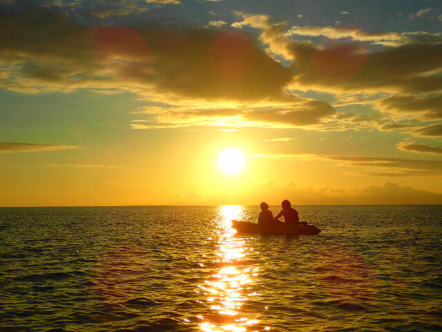 サンセットカヌー