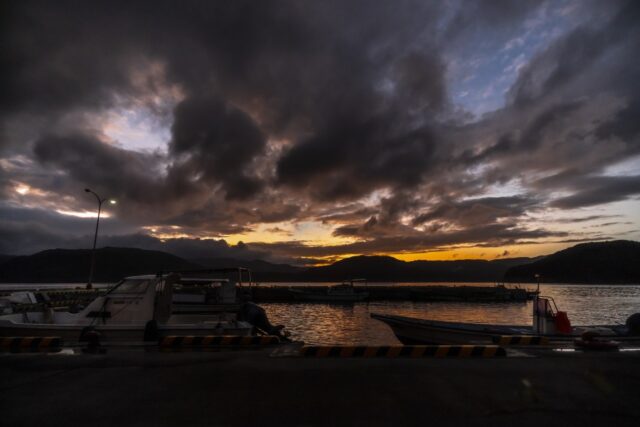 西表島サンセット、夕日