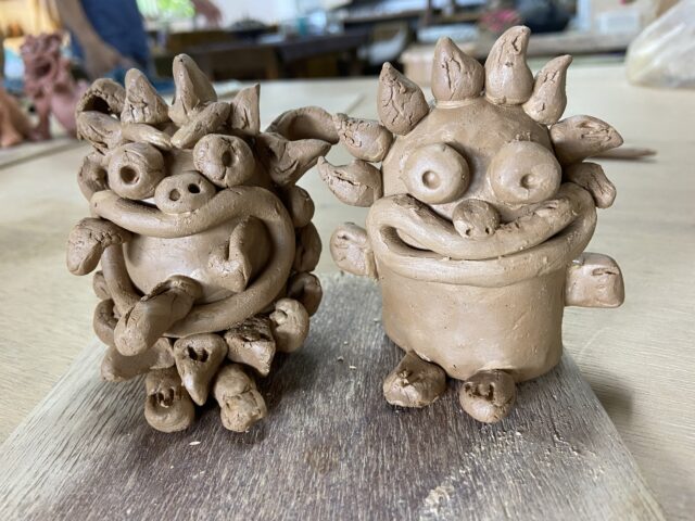 手作りシーサー体験　西表島　雨の日　おすすめの観光スポット　ゆくい