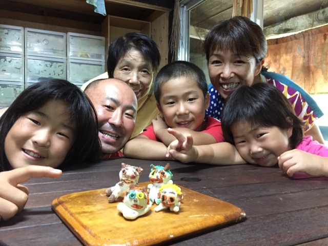 シーサー作り体験