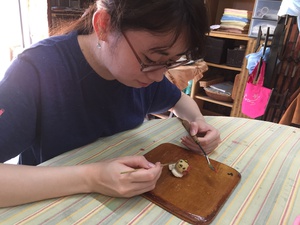 【西表島/約90分】6歳からOK・天然サンゴ×漆喰でシーサー作り体験☆世界に一体の“守り神”を手作りしよう！《親子・雨の日OK》（No.17）