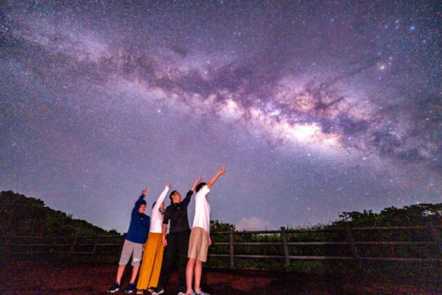 ナイトツアー、星空鑑賞