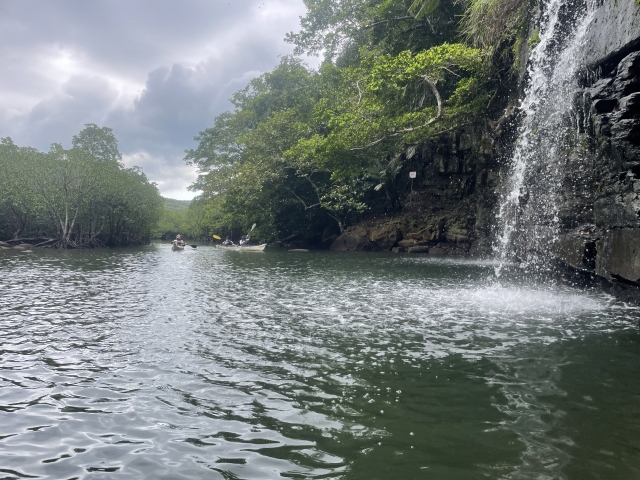 水落ちの滝