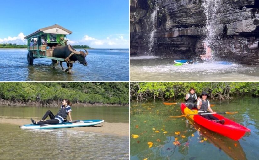 水落の滝　由布島　