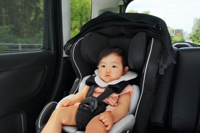 チャイルドシート、レンタカー