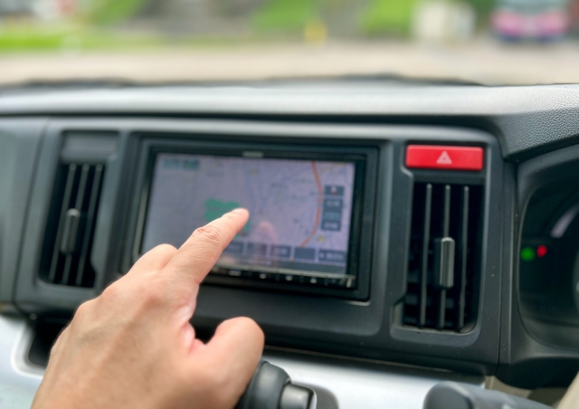 レンタカー、カーナビ