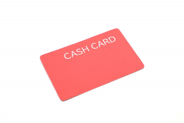 キャッシュカード　カード