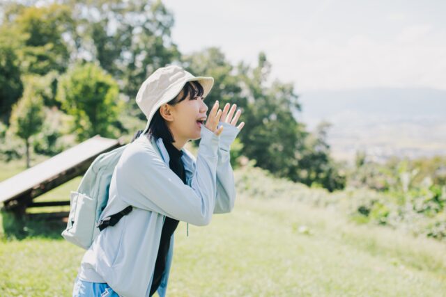 トレッキング　女性