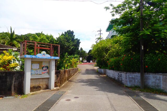 西表島の祖納集落
