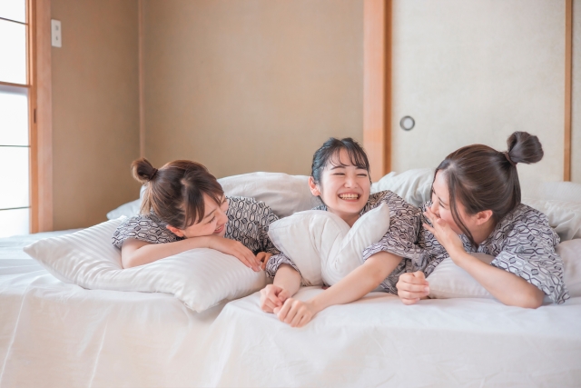旅館　女子旅